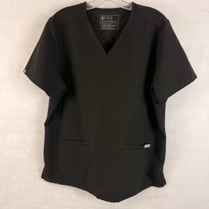 FIGS Casma‎ Technical Collection Scrub Top Black Size XL